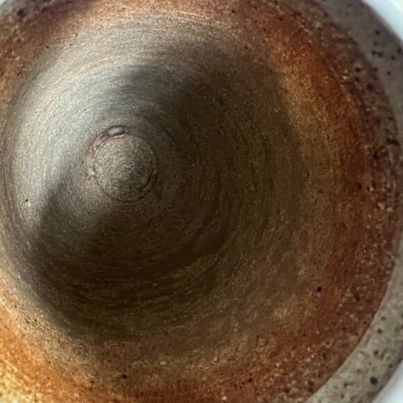 Studio Art Pottery Vase 7" Green Pink Ombre Handmade & Signed - Picture 5 of 16